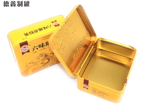 155*115*52MM六味地黄胶囊铁盒