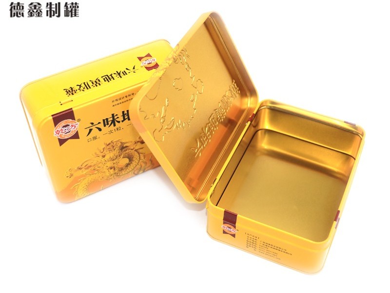 155*115*52MM保健医药品铁盒包装